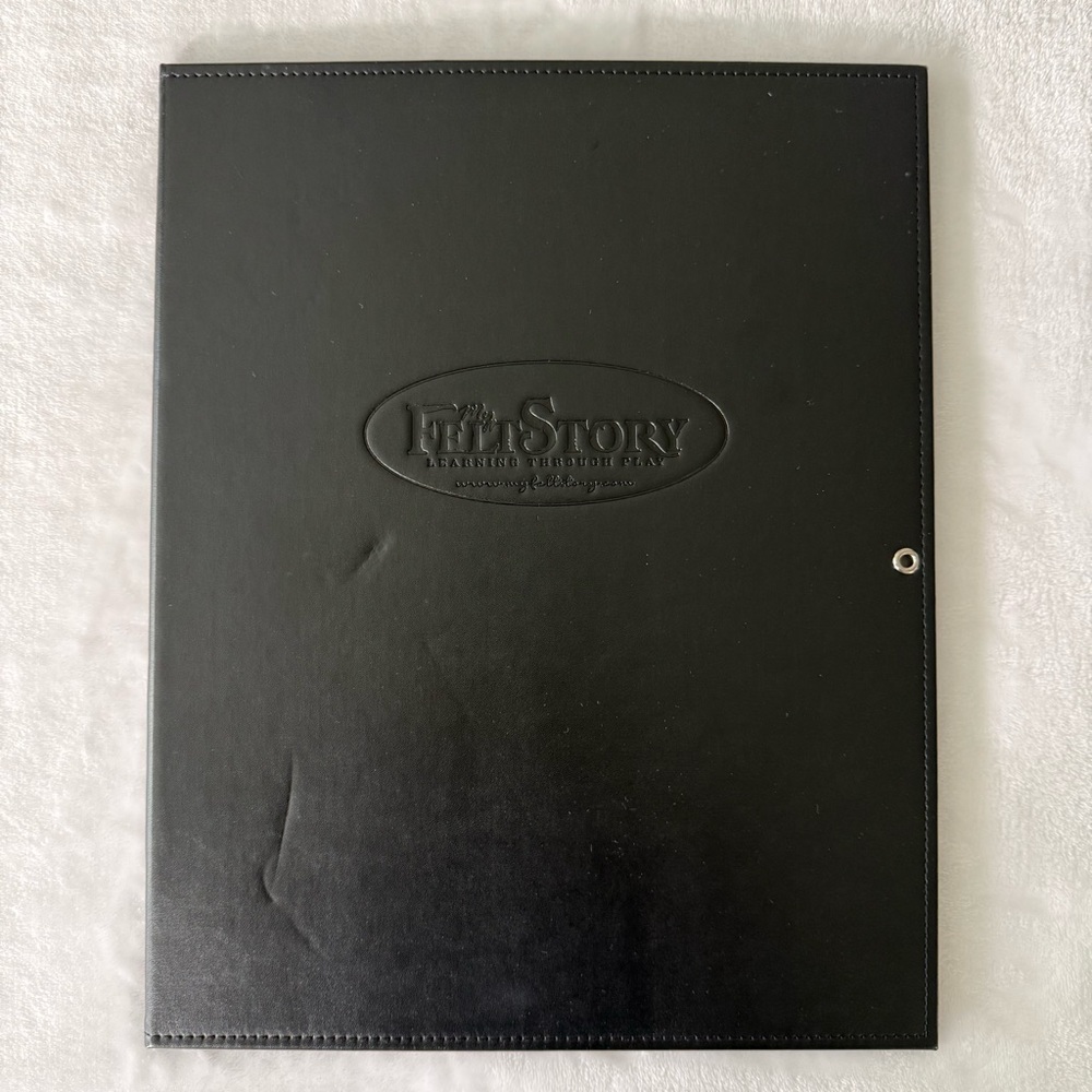 My Felt Story black freestanding felt board